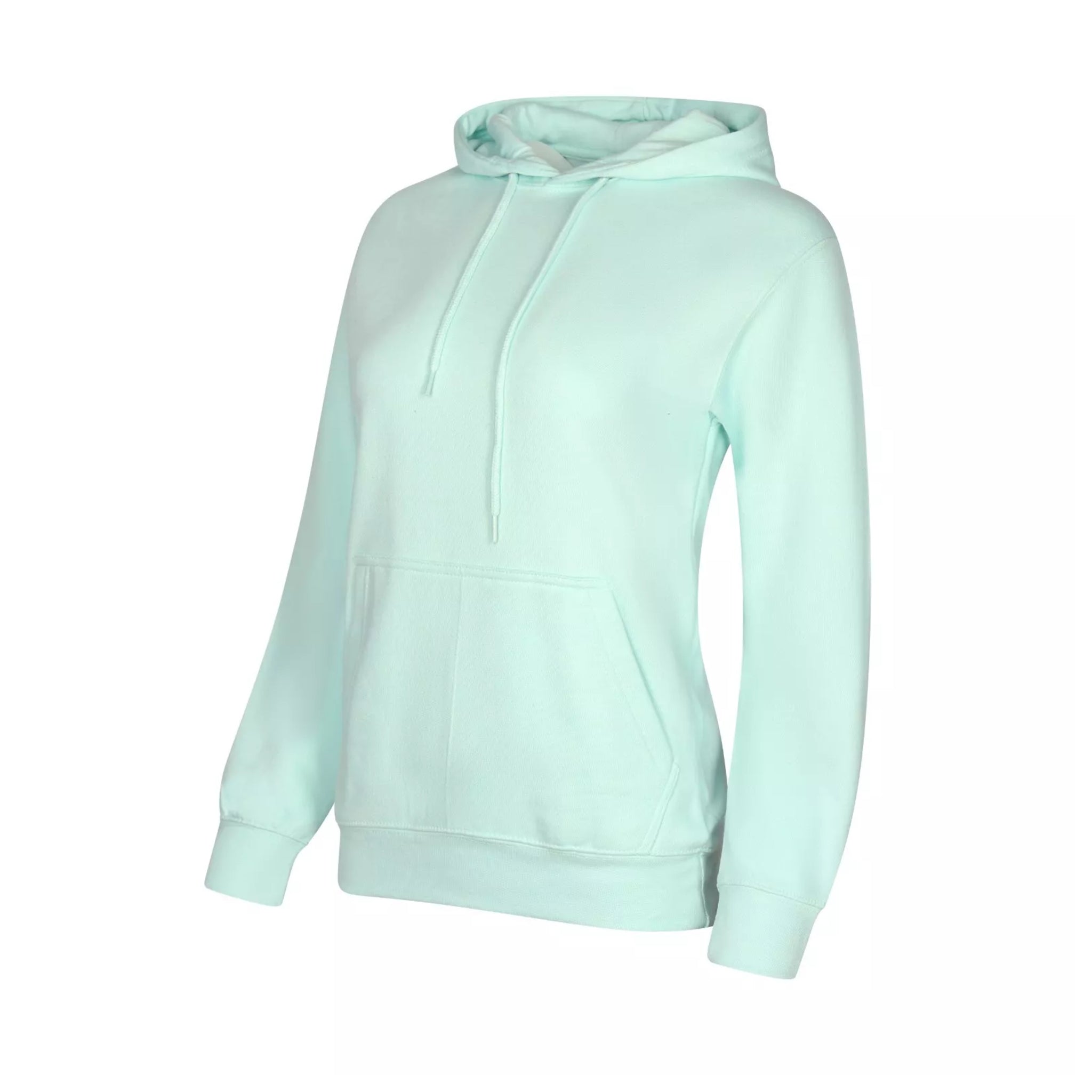 Ladies JDN branded plain baby blue tracksuit set with hoodie and joggers – casual loungewear for women